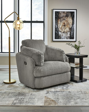 Tie-breaker - Swivel Glider Recliner #darkgray