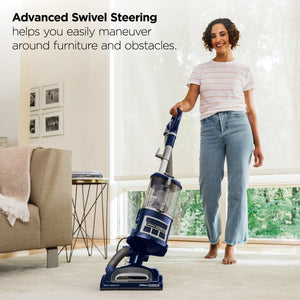 Shark - Navigator Lift-Away Deluxe Upright Vacuum with Anti-Allergen Complete Seal - Blue