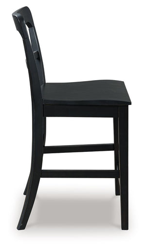 Greddinton - Barstool (Set of 2) #black