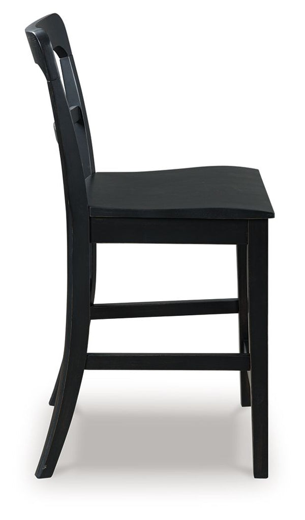 Greddinton - Barstool (Set of 2) #black