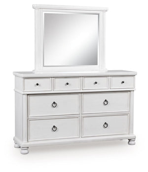 Rowlenstown - Dresser #white #dresser&mirror