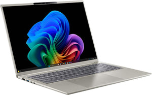 Acer - Swift Go 16 AI – Copilot+ PC – 16” 2K OLED Touchscreen Laptop – Intel Core Ultra 5 322 – 16GB Memory – 512GB Storage - Vapor Silver