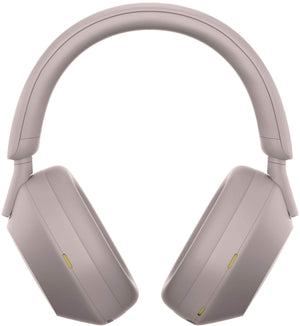 Sony - WH-1000XM5 Wireless Noise Cancelling Over-the-Ear Headphones - Smoky Pink