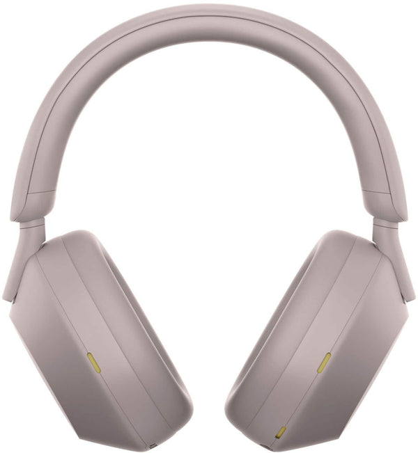 Sony - WH-1000XM5 Wireless Noise Cancelling Over-the-Ear Headphones - Smoky Pink