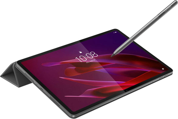 Lenovo - Yoga Tab - 11.1" 3.2K Tablet - 12GB RAM - 256GB UFS - with Keyboard + Pen - Luna Grey
