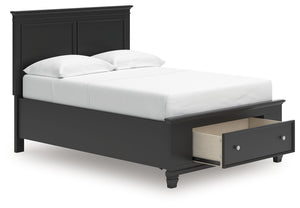 Lanolee - Panel Bed #full #1drawer