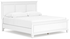 Fortman - Panel Bed #king #none