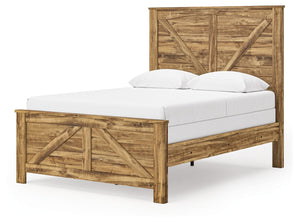 Maystonna - Crossbuck Panel Bed #queen