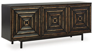 Fair Ridge - Mueble decorativo - Negro envejecido