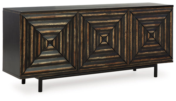 Fair Ridge - Mueble decorativo - Negro envejecido
