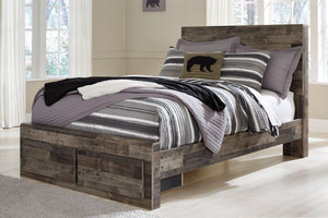 Derekson - Panel Bed #full #2drawers