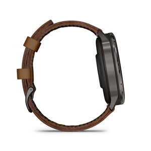 Garmin - Venu 4 GPS Smartwatch 45 mm Fiber-reinforced polymer - Slate - (2025)