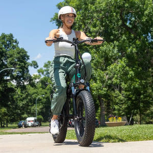 GoTrax - Z4 PRO Foldable Ebike w/ up to 40mi Max Operating Range and 28 mph Max Speed - Black