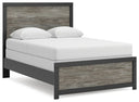 Broachmyn - Panel Bed #black #full
