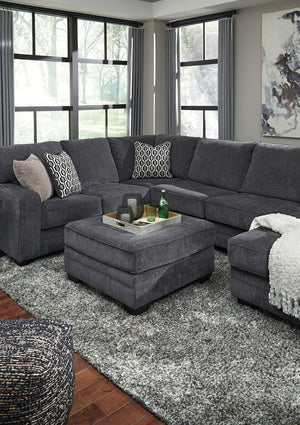Tracling - 4 Piece Sectional Set #2pc.rightarmfacingcornerchaisesectional,accentottoman