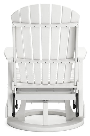 Hyland Wave - Swivel Glider Chair #white
