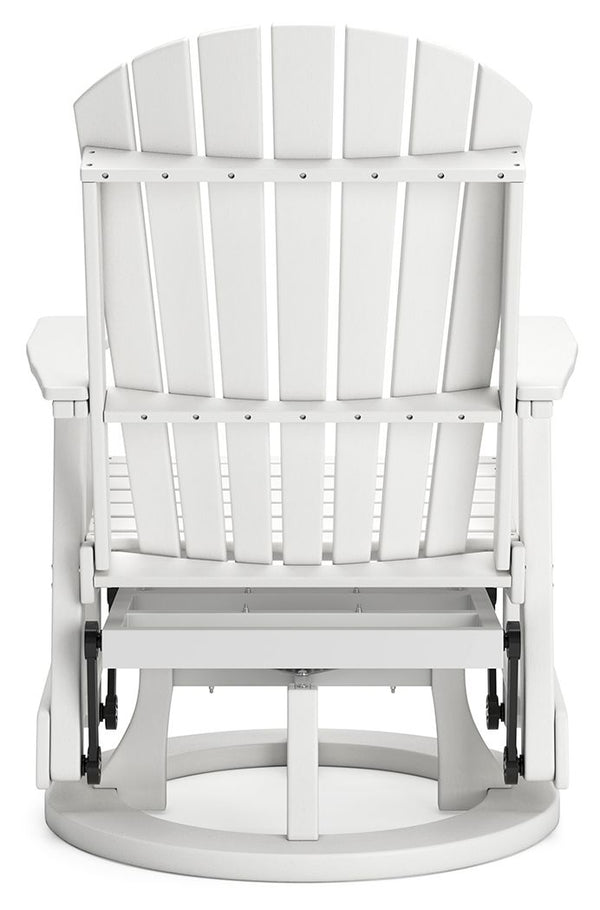 Hyland Wave - Swivel Glider Chair #white