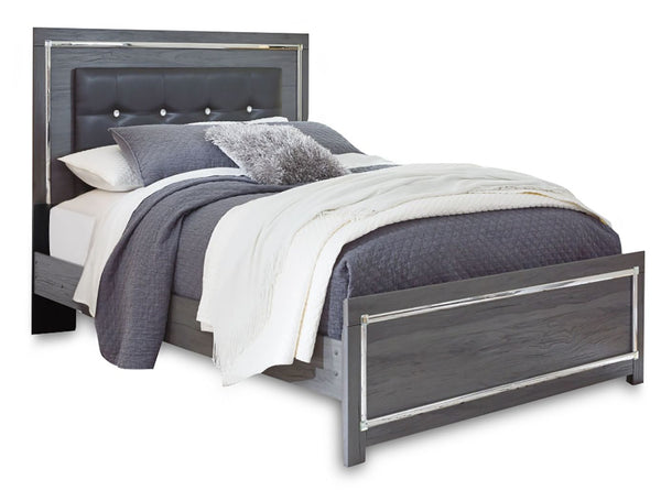 Lodanna - Panel Bed #queen #none