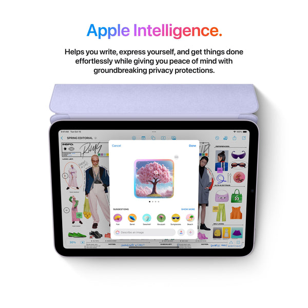 Apple - iPad mini (A17 Pro chip) - Built for Apple Intelligence - Wi-Fi 128GB - Starlight