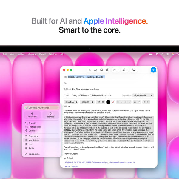 Apple - MacBook Neo 13-inch Laptop - A18 Pro chip with 6‑core CPU and 5‑core GPU - 8GB Memory - 512GB SSD - Blush
