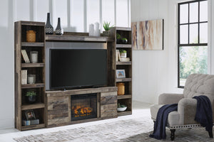 Derekson - Entertainment Center #4pc.entertainmentcenterwithelectricfireplace|4pc.entertainmentcenter