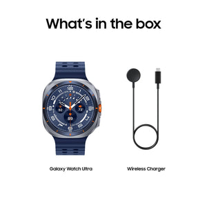 Samsung - Reloj inteligente Galaxy Watch Ultra Titanio 47 mm LTE - Azul Titanio - (2025)