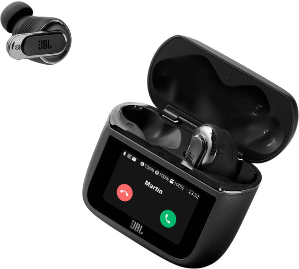 JBL - Tour Pro 3 True Wireless Noise Cancelling Earbuds - 2024 - Black