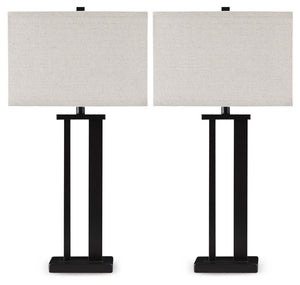 Aniela - Metal Table Lamp Set #bronze
