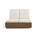 Alabaster - Chaise Lounge With Cushion #2pieces