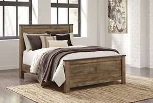Trinell - Panel Bed #queen #none