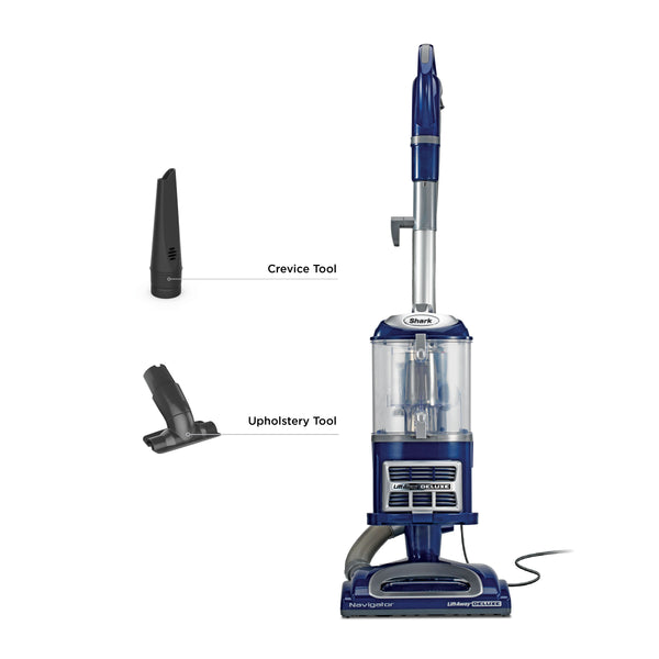 Shark - Navigator Lift-Away Deluxe Upright Vacuum with Anti-Allergen Complete Seal - Blue