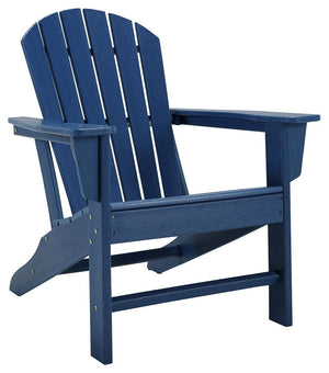 Sundown Treasure - Outdoor Adirondack Chair #blue