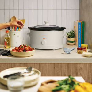 Bella - 6-qt. Manual Slow Cooker - Oatmilk
