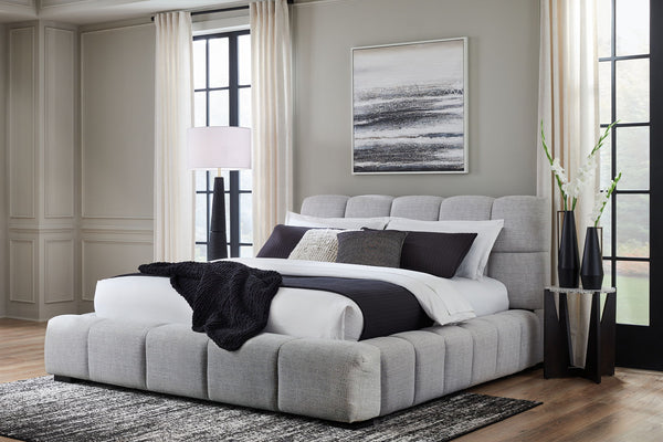Grendusk - Upholstered Bed #queen