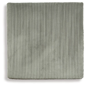 Lindyn - Oversized Accent Ottoman #gray