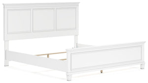 Fortman - Panel Bed #king #none
