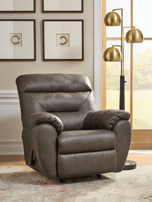 Elksworth - Rocker Recliner #darkbrown