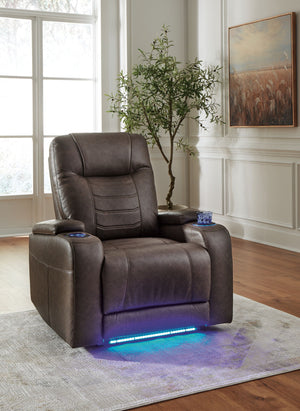 Schooner Rocks - Power Recliner / Adj Headrest #darkbrown