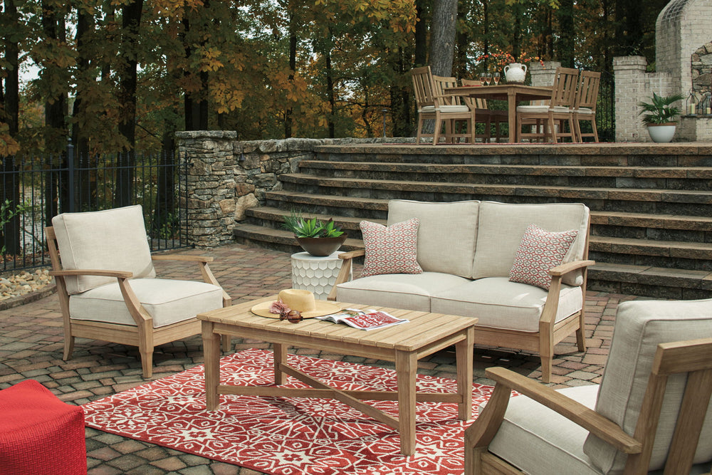 Clare View - Lounge Set #3pc.table,loveseat,chair