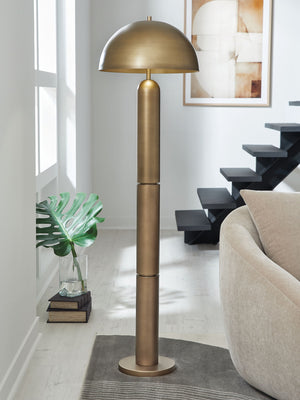 Wendfield - Metal Lamp #lightbrown #floorlamps