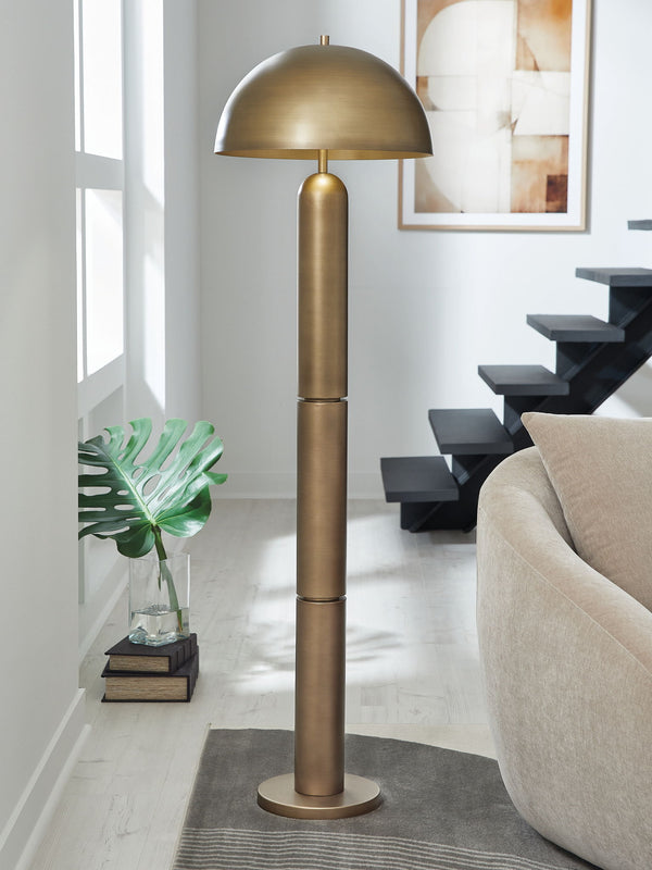 Wendfield - Metal Lamp #lightbrown #floorlamps