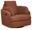 Modmax - Swivel Glider Recliner #lightbrown