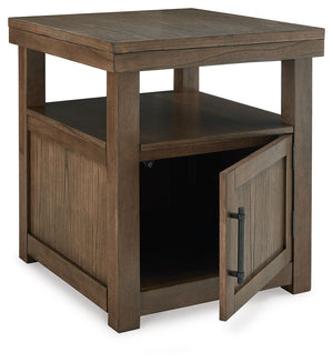 Boardernest - Mesa auxiliar rectangular - Marrón