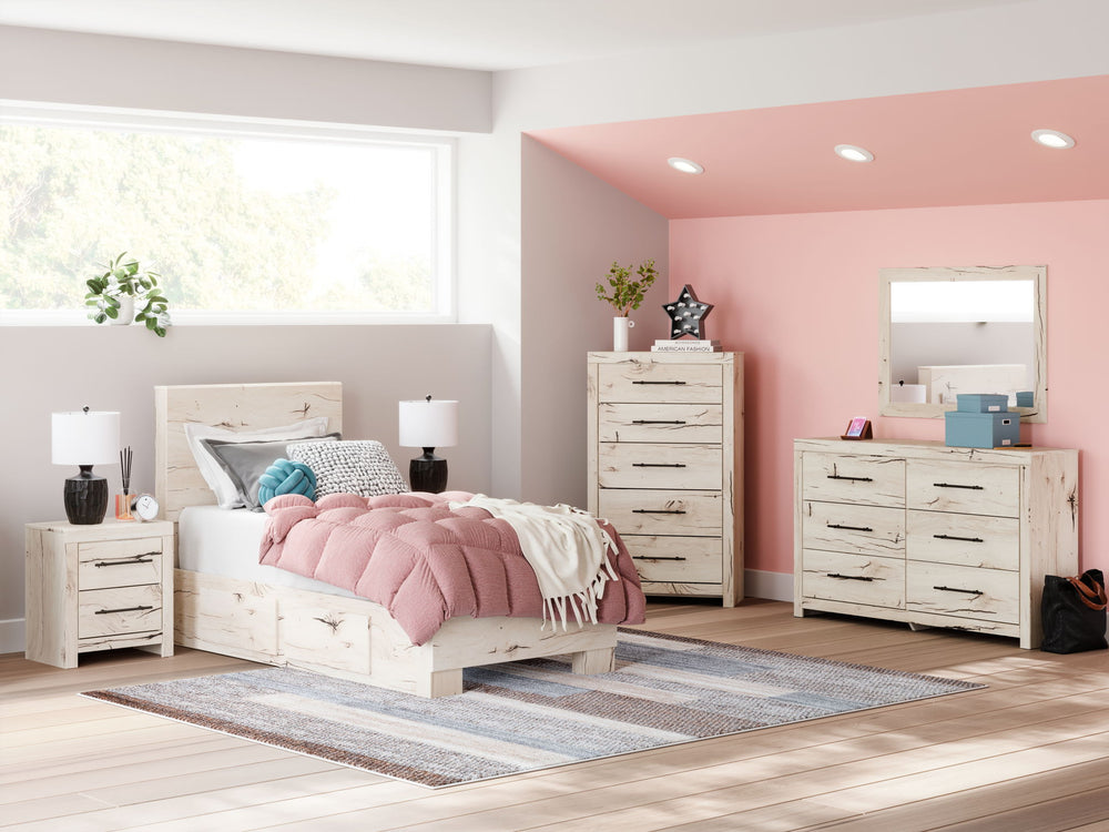 Lawroy - Storage Bedroom Set #twin #2underbedstorageunits