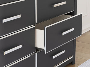 Zuraleus - Six Drawer Dresser #black #dressers