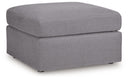 Modmax - Oversized Accent Ottoman #gray