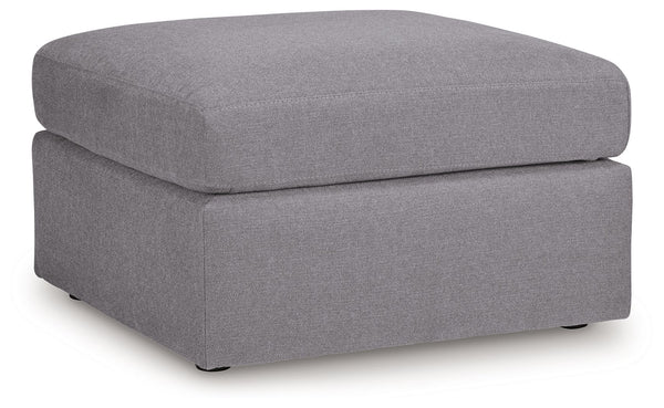 Modmax - Oversized Accent Ottoman #gray