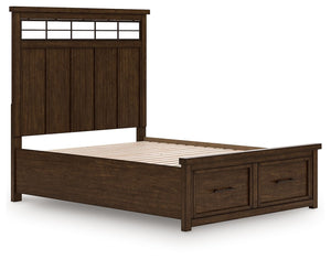 Taffenbrook - Panel Storage Bed #queen