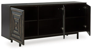 Fair Ridge - Mueble decorativo - Negro envejecido