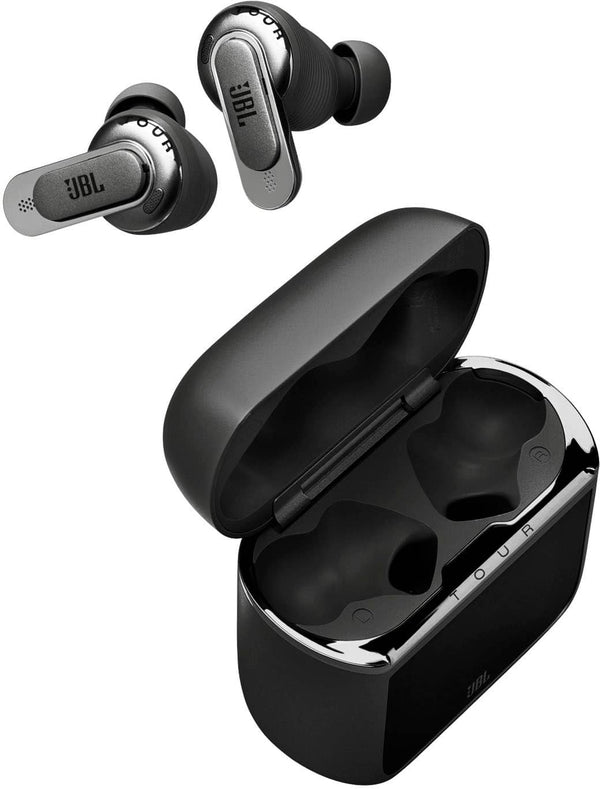 JBL - Tour Pro 3 True Wireless Noise Cancelling Earbuds - 2024 - Black